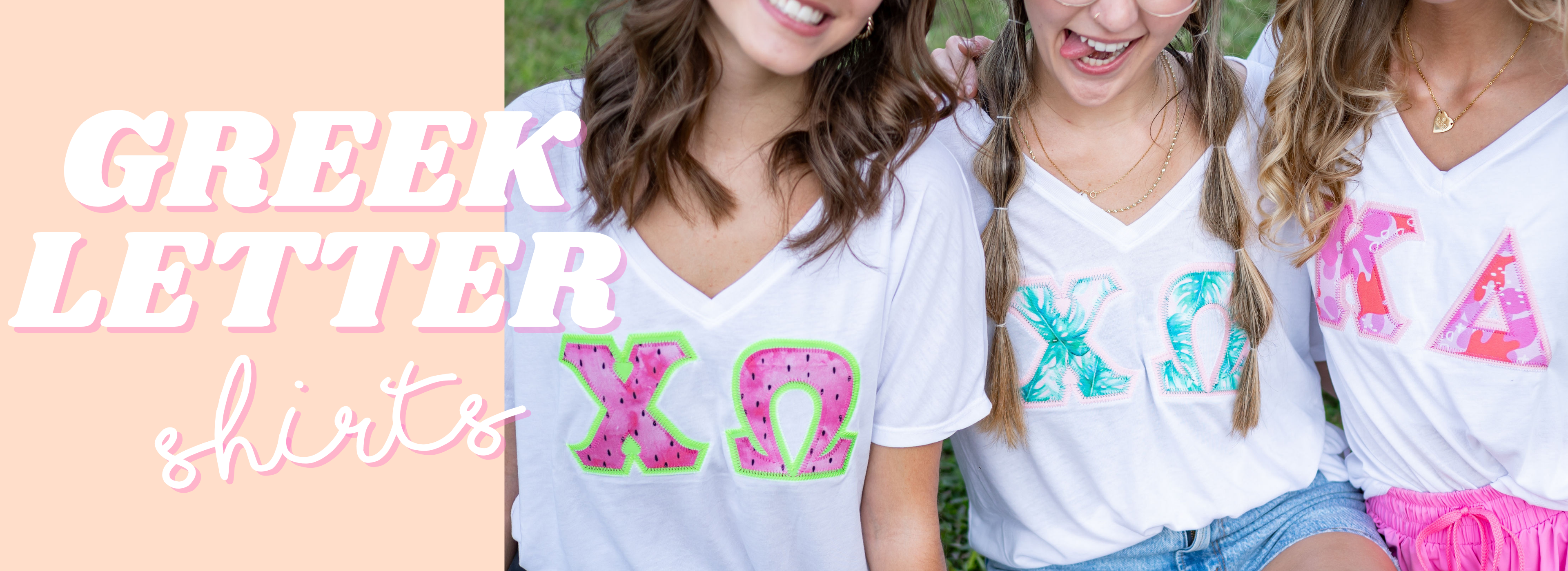 Greek Letter Shirts