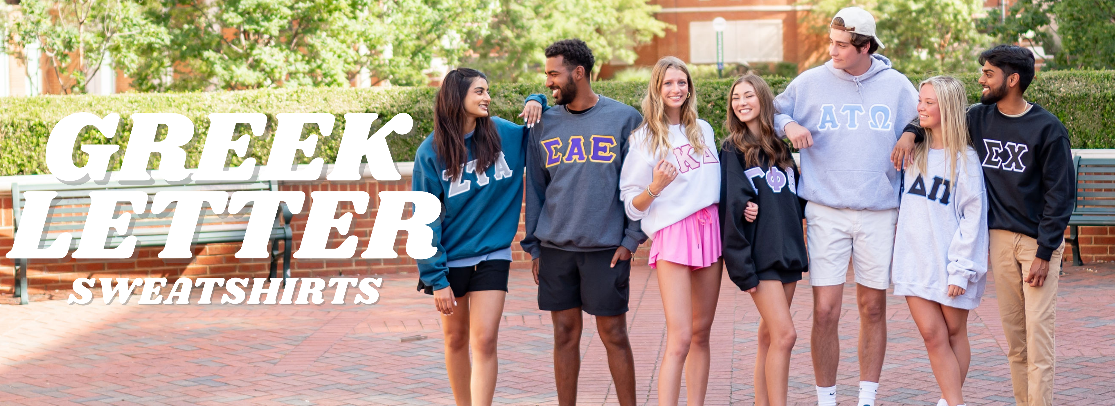 Greek Letter Sweatshirts