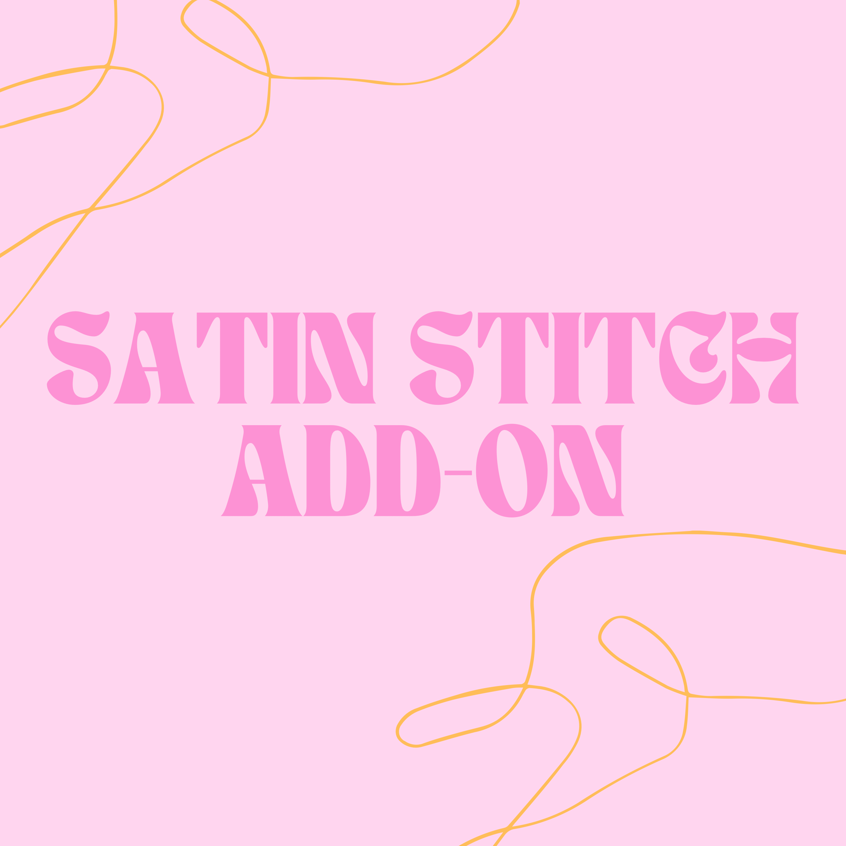 Satin Stitch Add-On