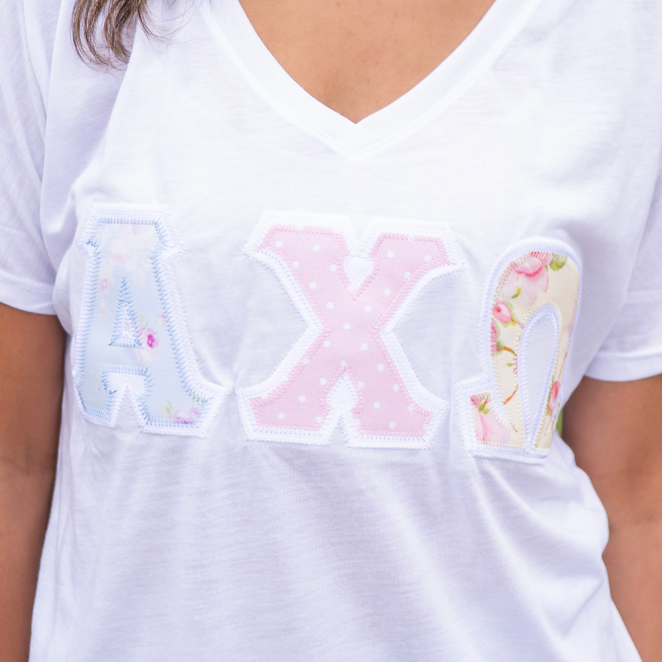 Garden Gate Tri-Floral Greek Letter Shirt