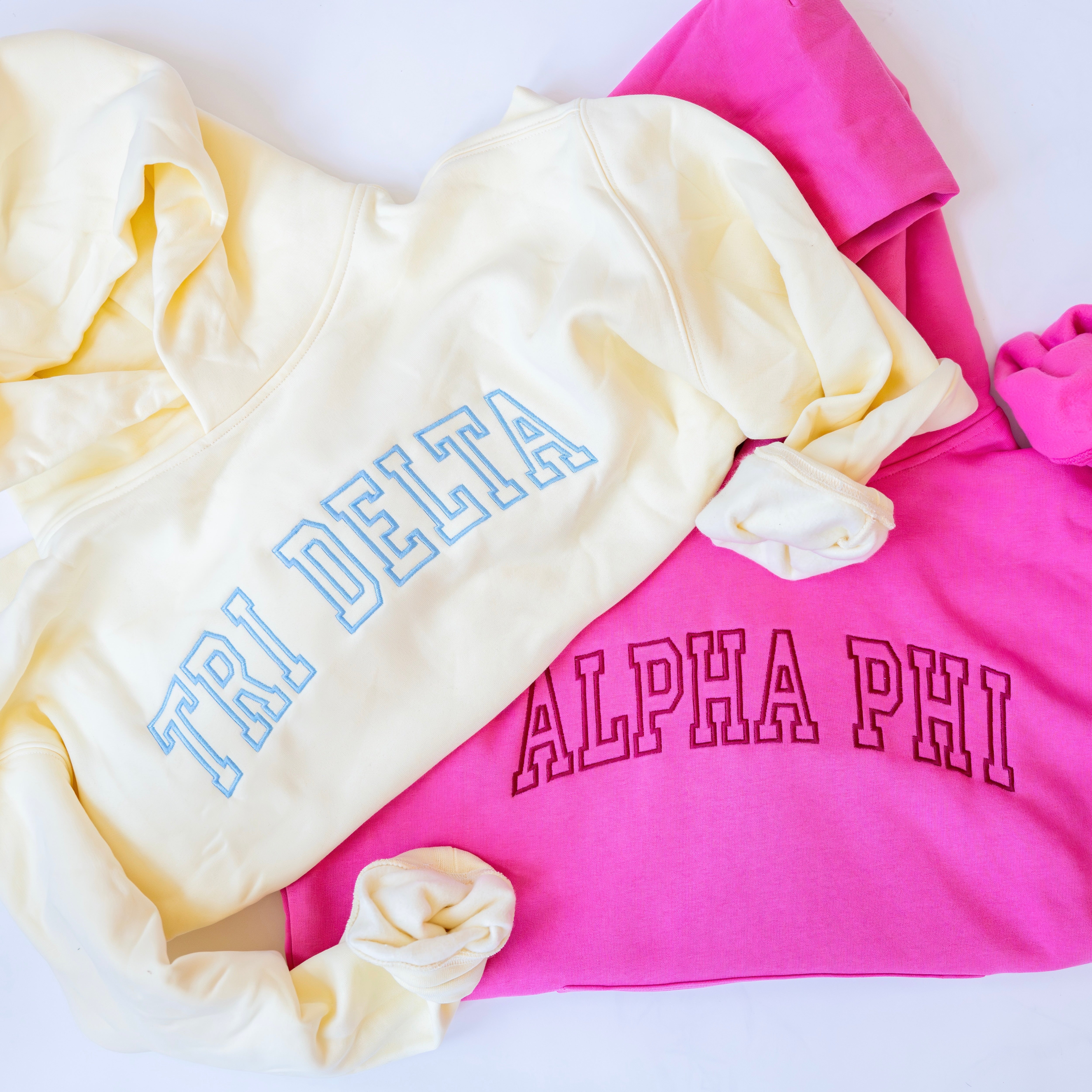 Homebody Embroidered Hoodie Sweatshirt - Alpha Phi
