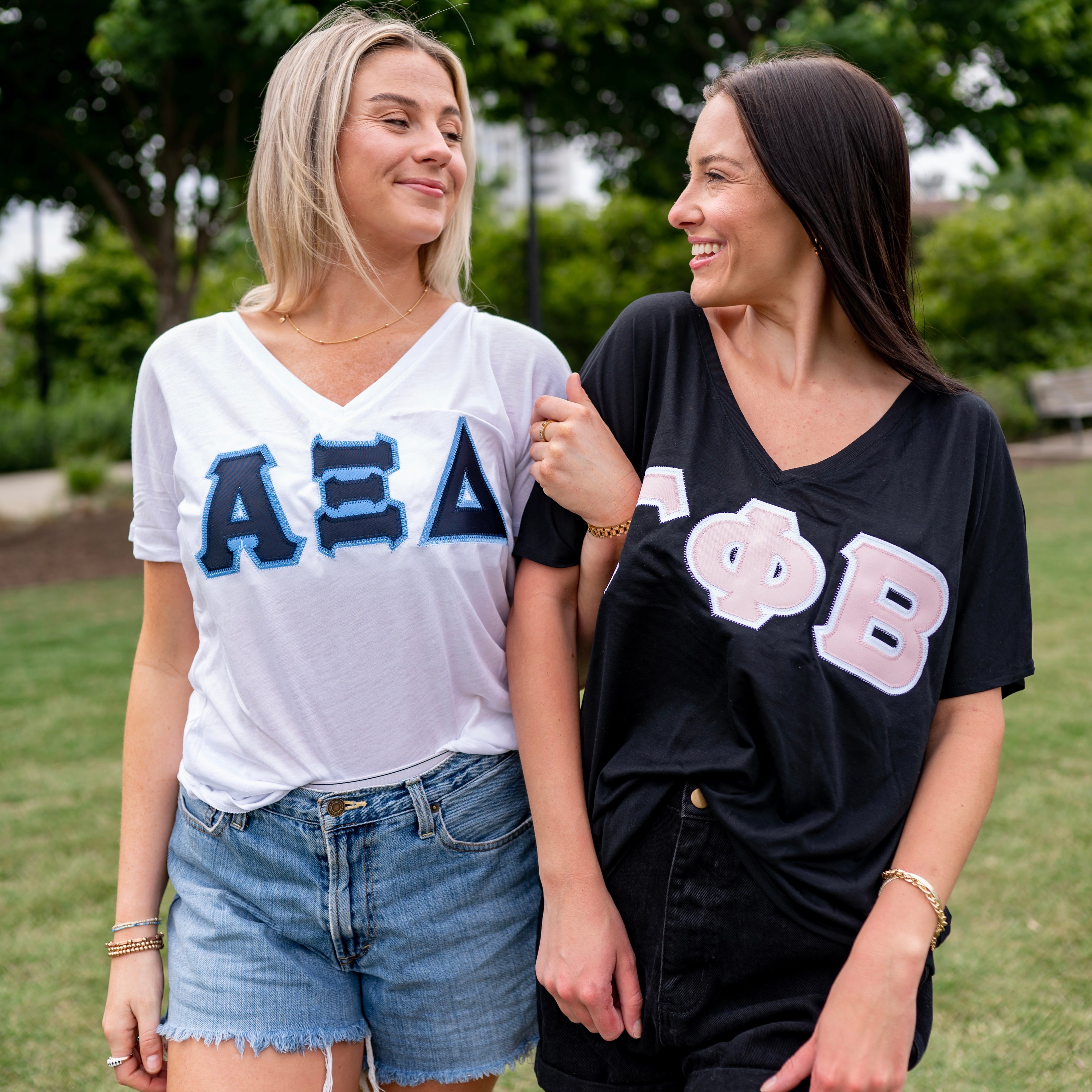 Basic Greek Letter Shirt