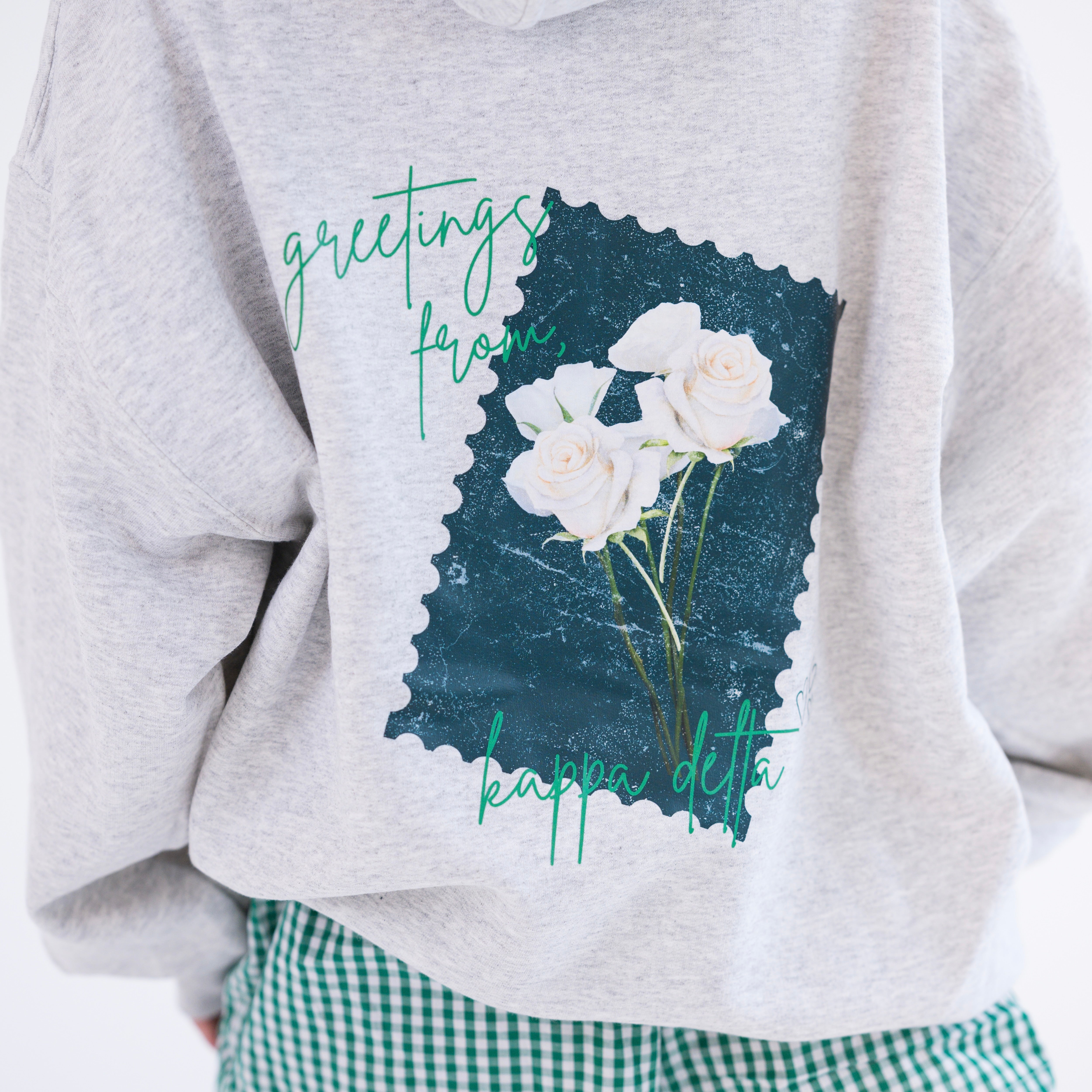 Delivered With Love Hoodie Sweatshirt - Kappa Delta