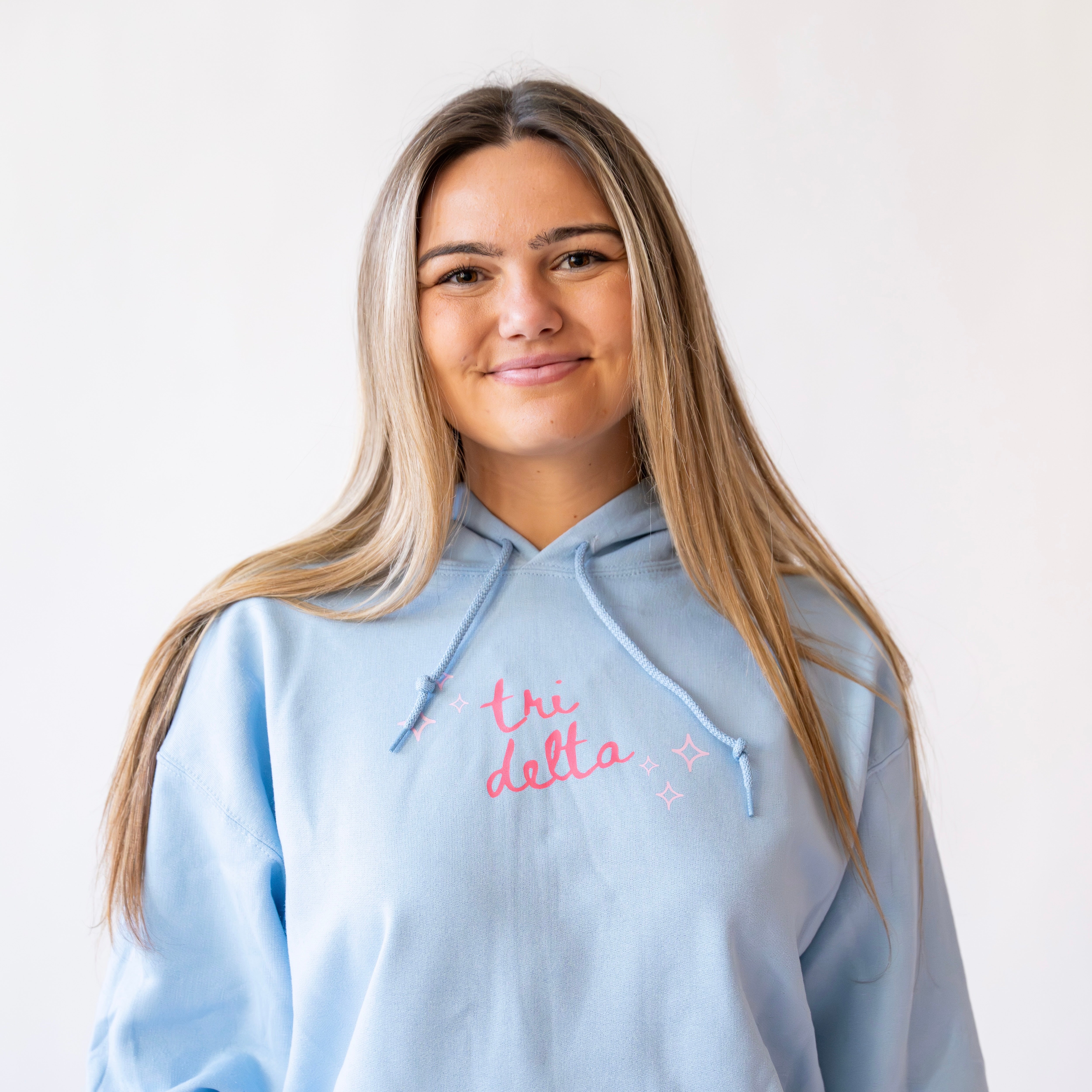 Sugar Rush Hoodie Sweatshirt - Tri Delta