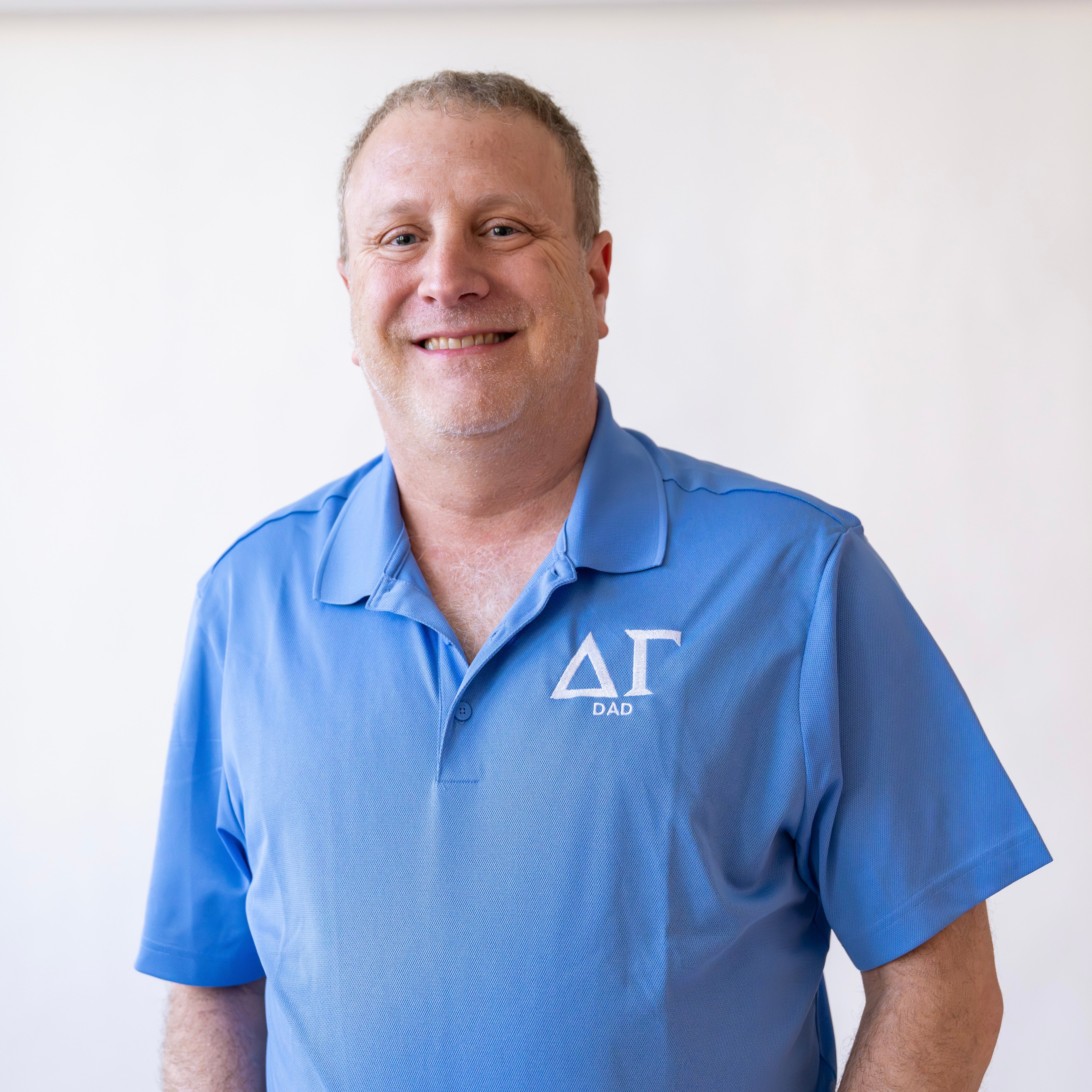 Basic Greek Letter "DAD" Embroidered Polo