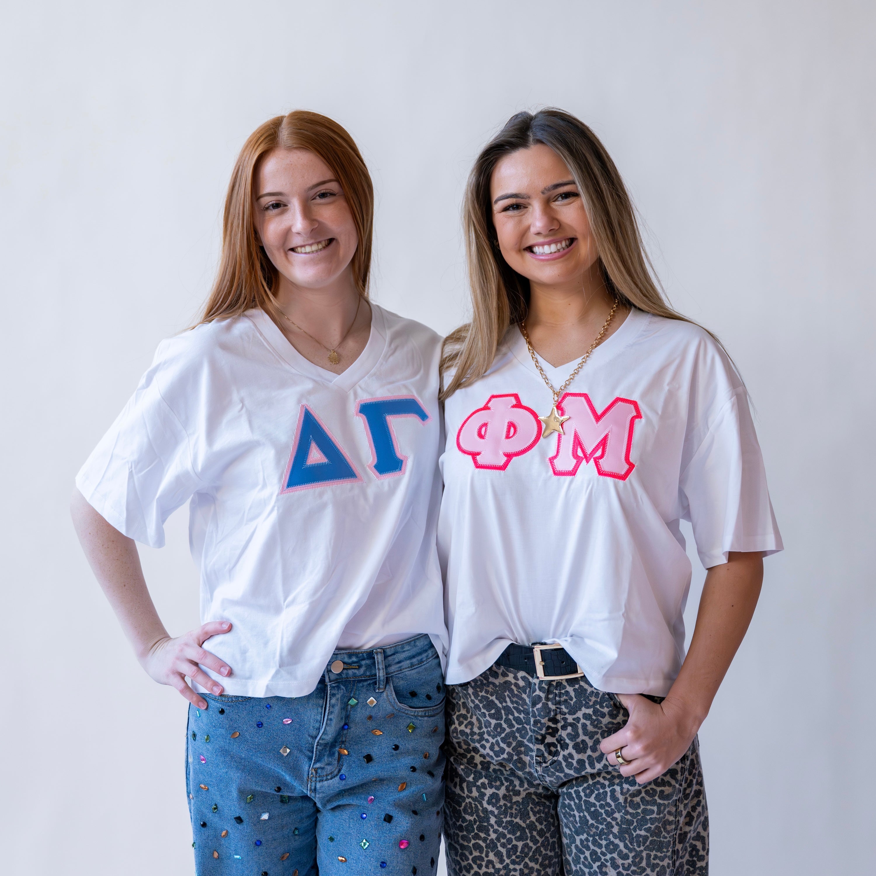 Basic Greek Letter Shirt - Delta Gamma