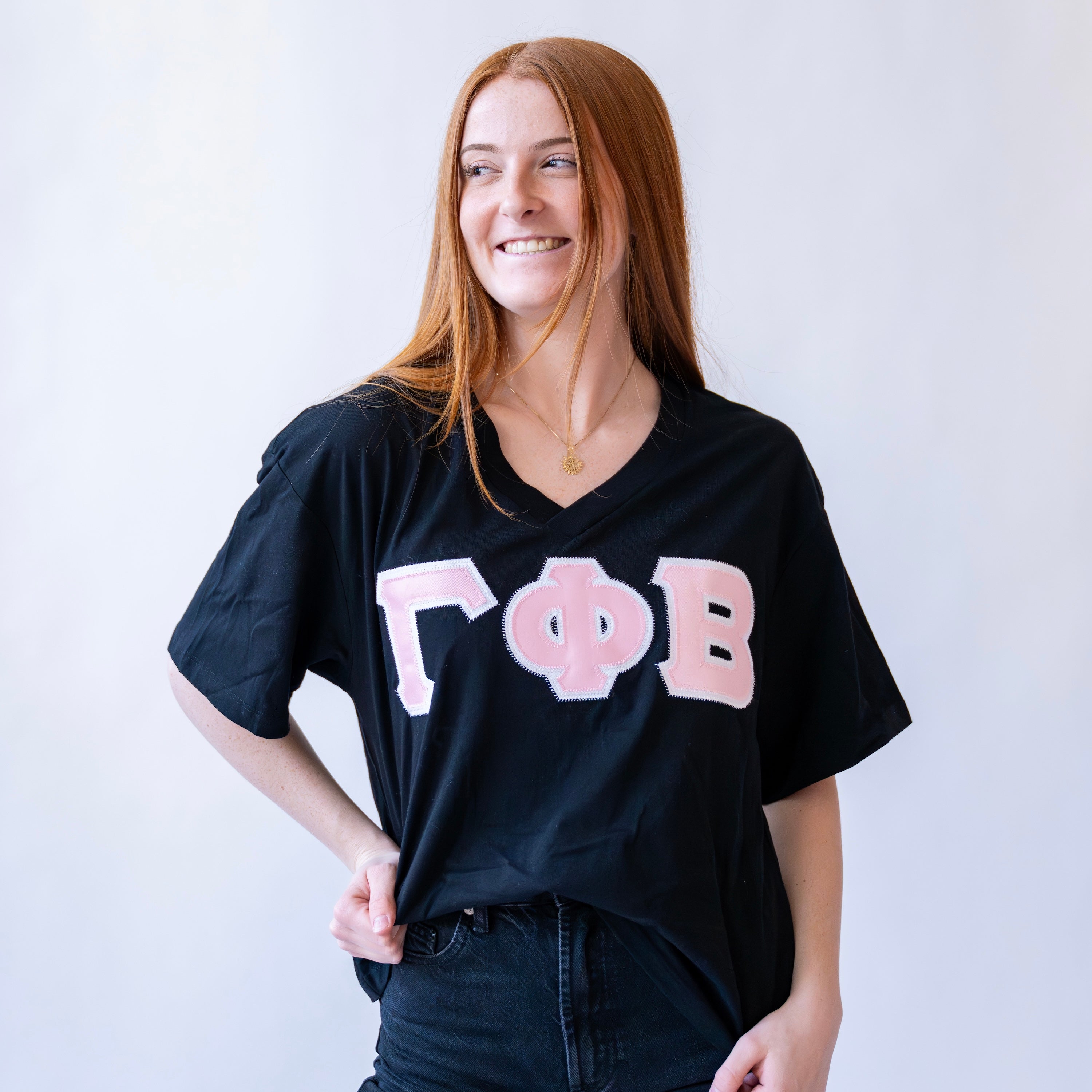 Basic Greek Letter Shirt
