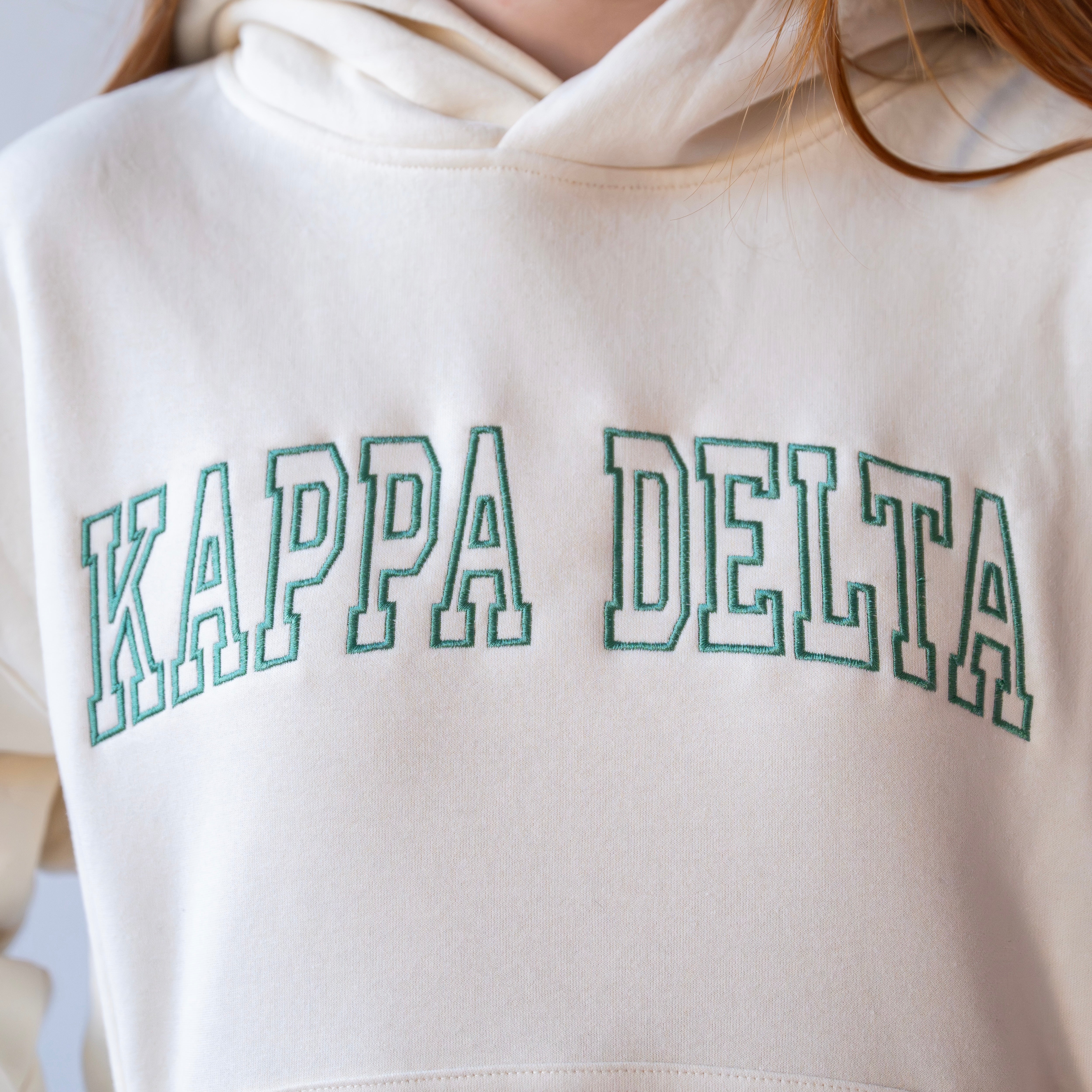 Homebody Embroidered Hoodie Sweatshirt