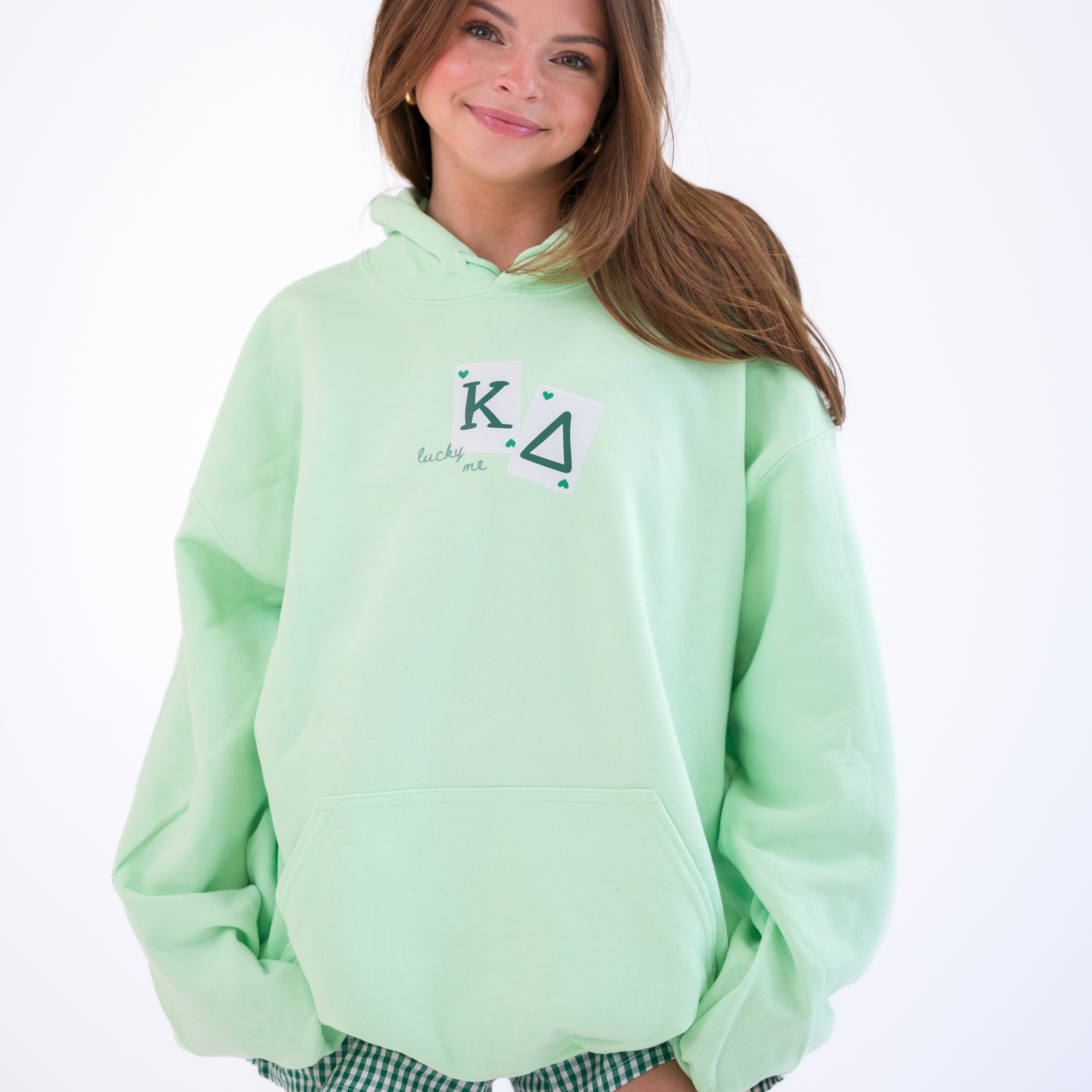 Lucky Me Queen of Hearts Hoodie Sweatshirt