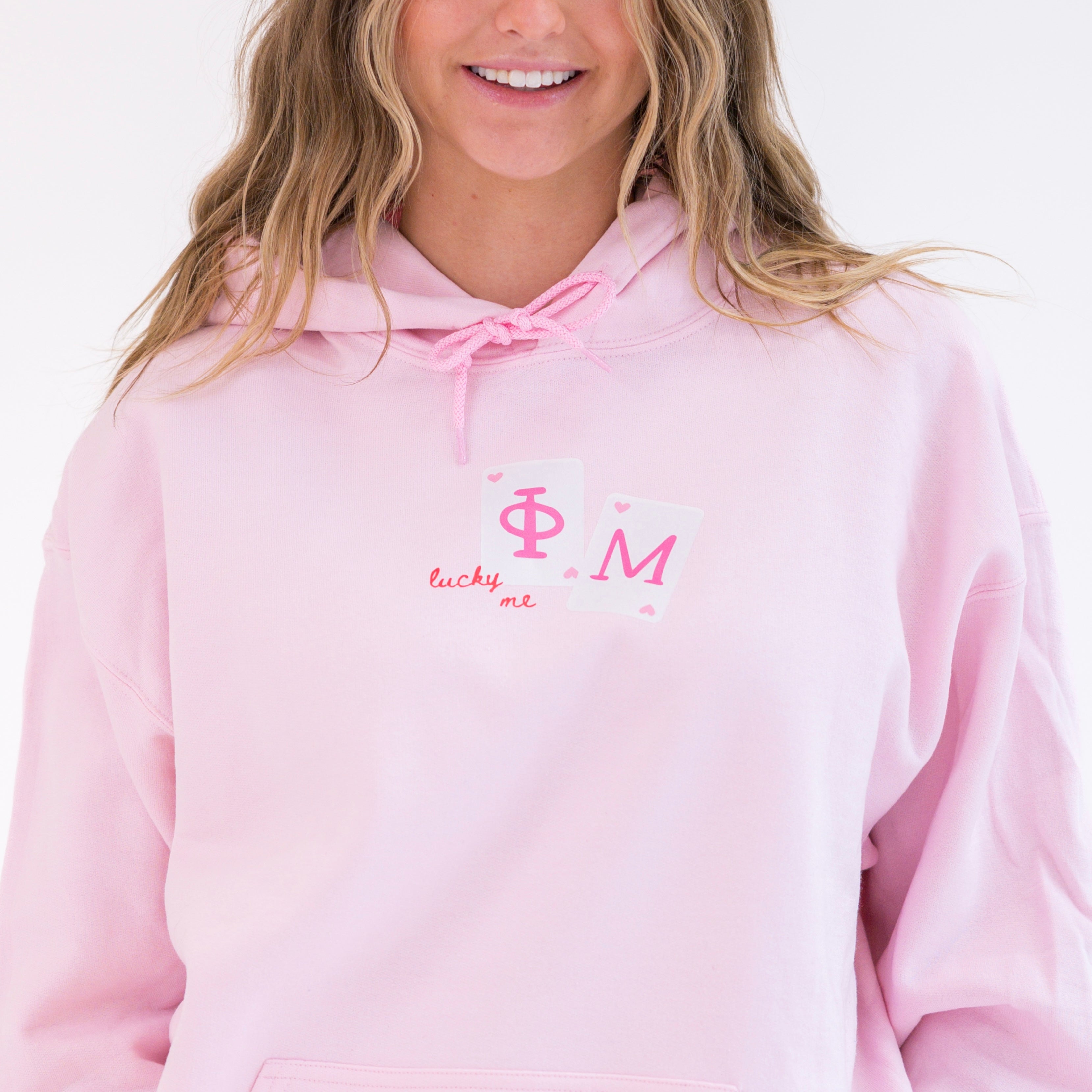 Lucky Me Queen of Hearts Hoodie Sweatshirt