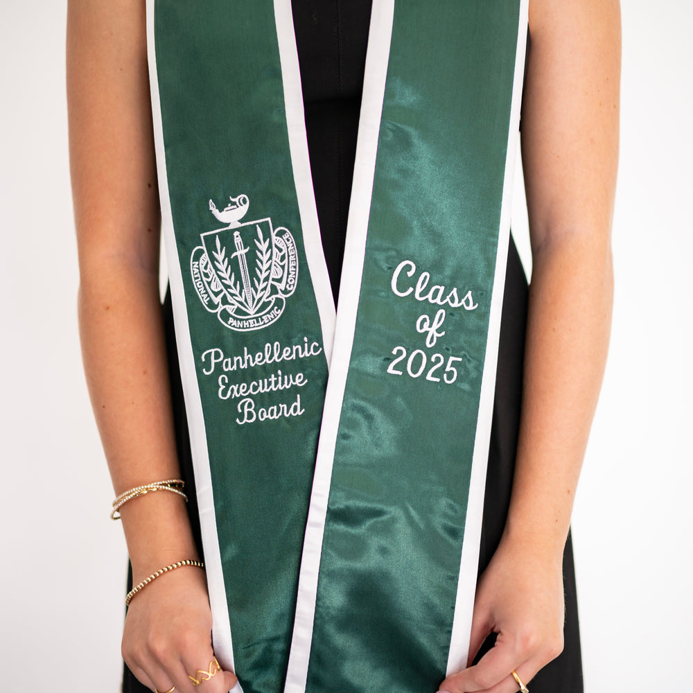 Panhellenic National Panhellenic Conference Crest Greek Letter Sorority Graduation ...