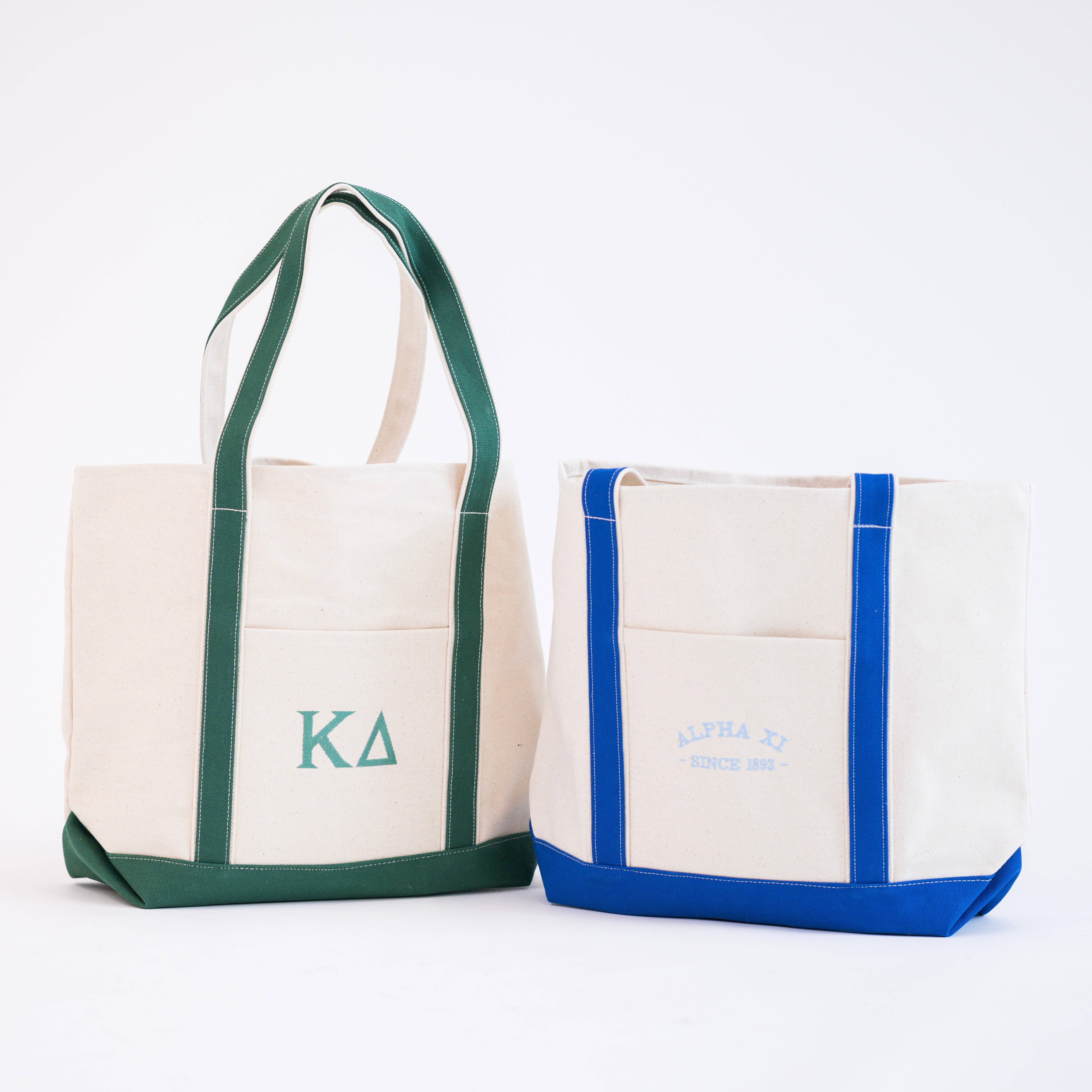 Offshore Embroidered X-Large Canvas Tote Bag
