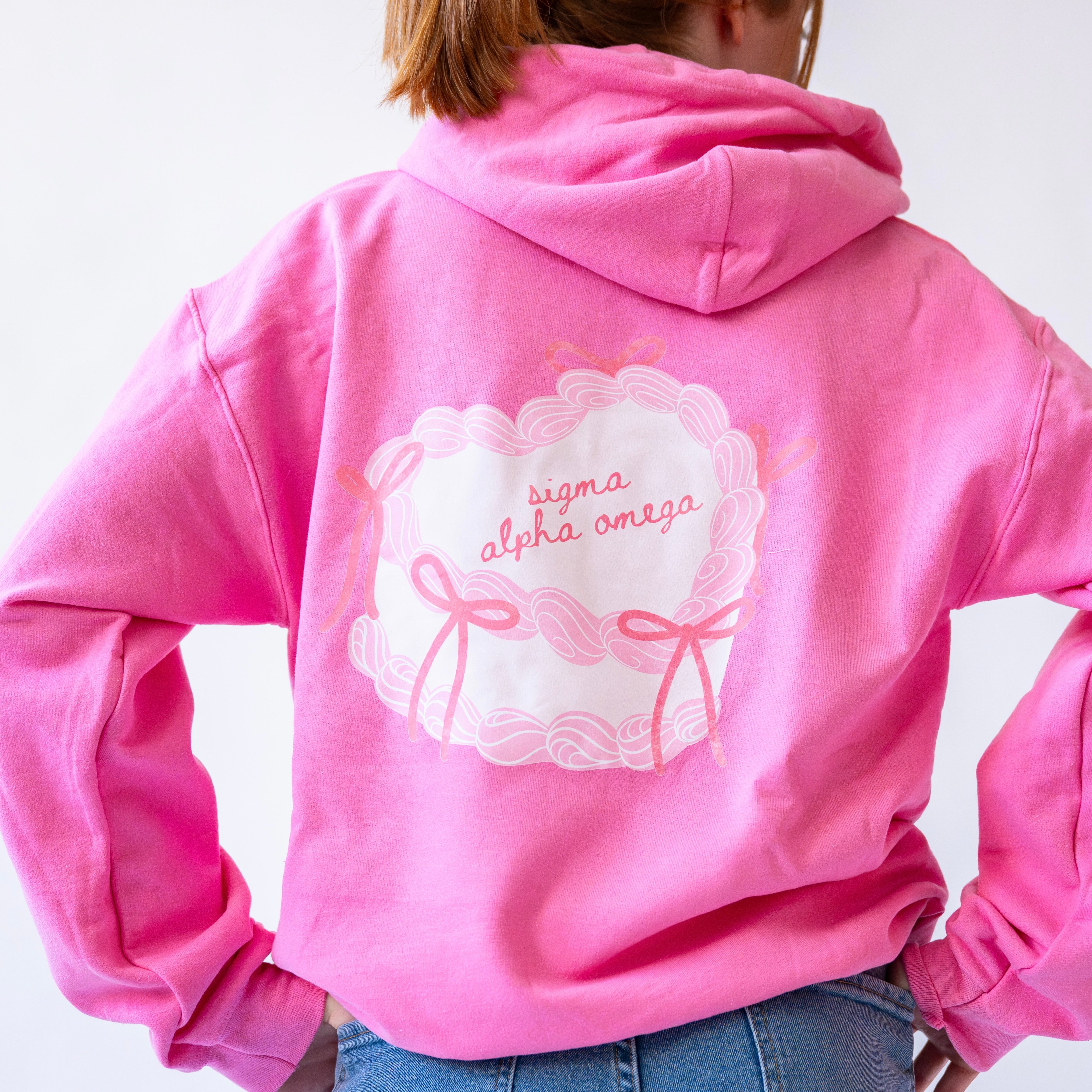 Sugar Rush Hoodie Sweatshirt - Sigma Alpha Omega