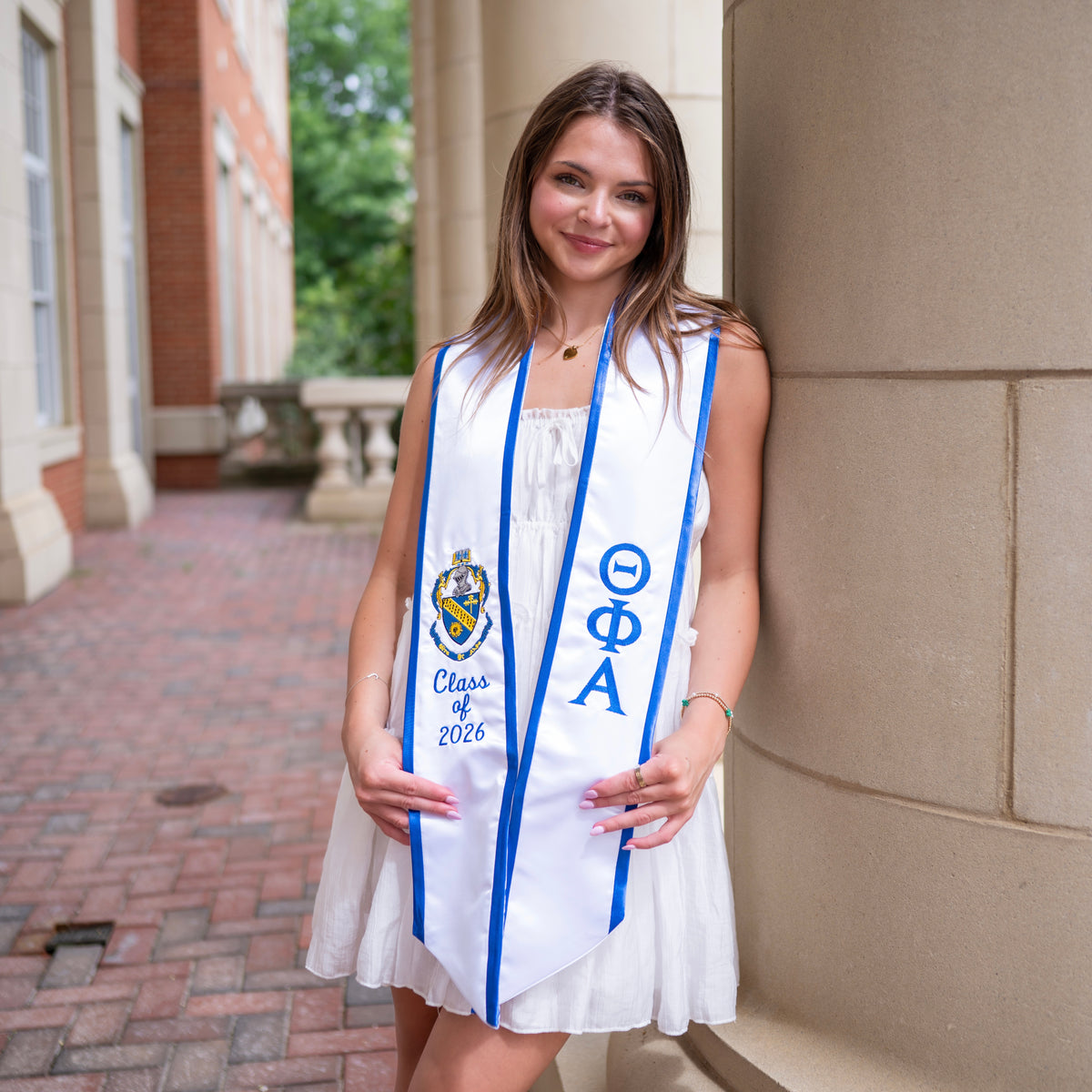 Theta Phi Alpha Crest Greek Letter Sorority Graduation Stole – Greek ...