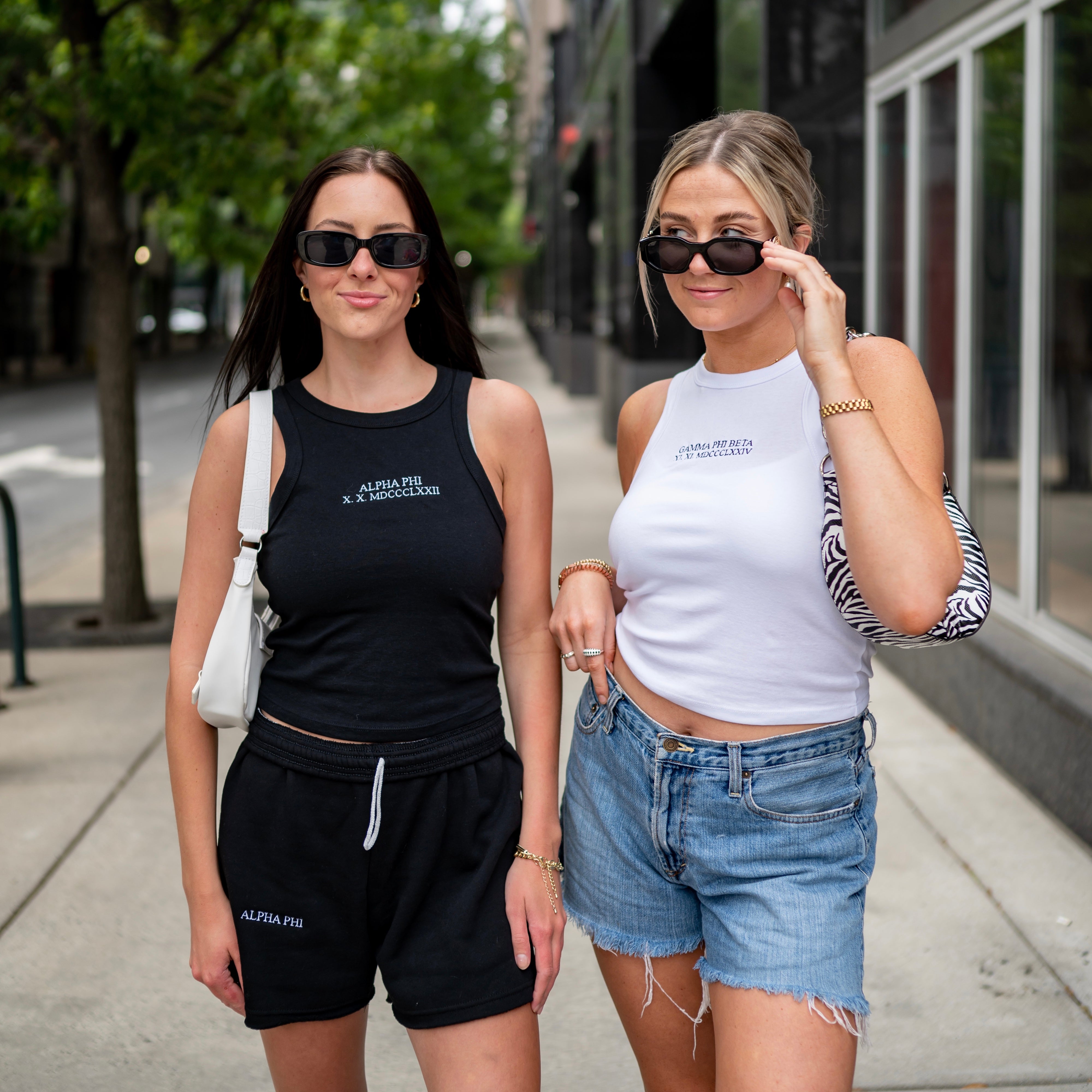 Timelessly True Embroidered Cropped Tank Top