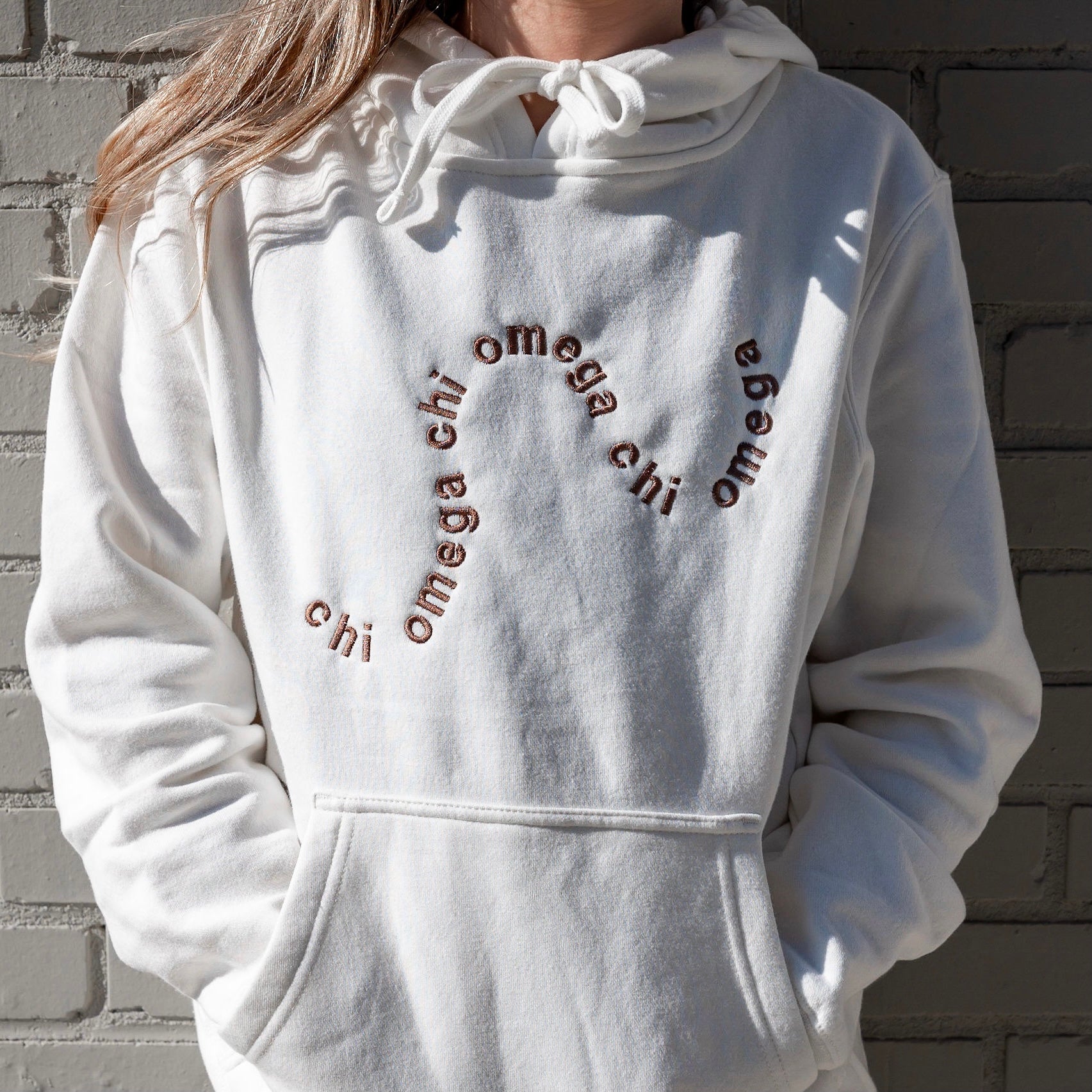 Swirly Hoodie Sweatshirt