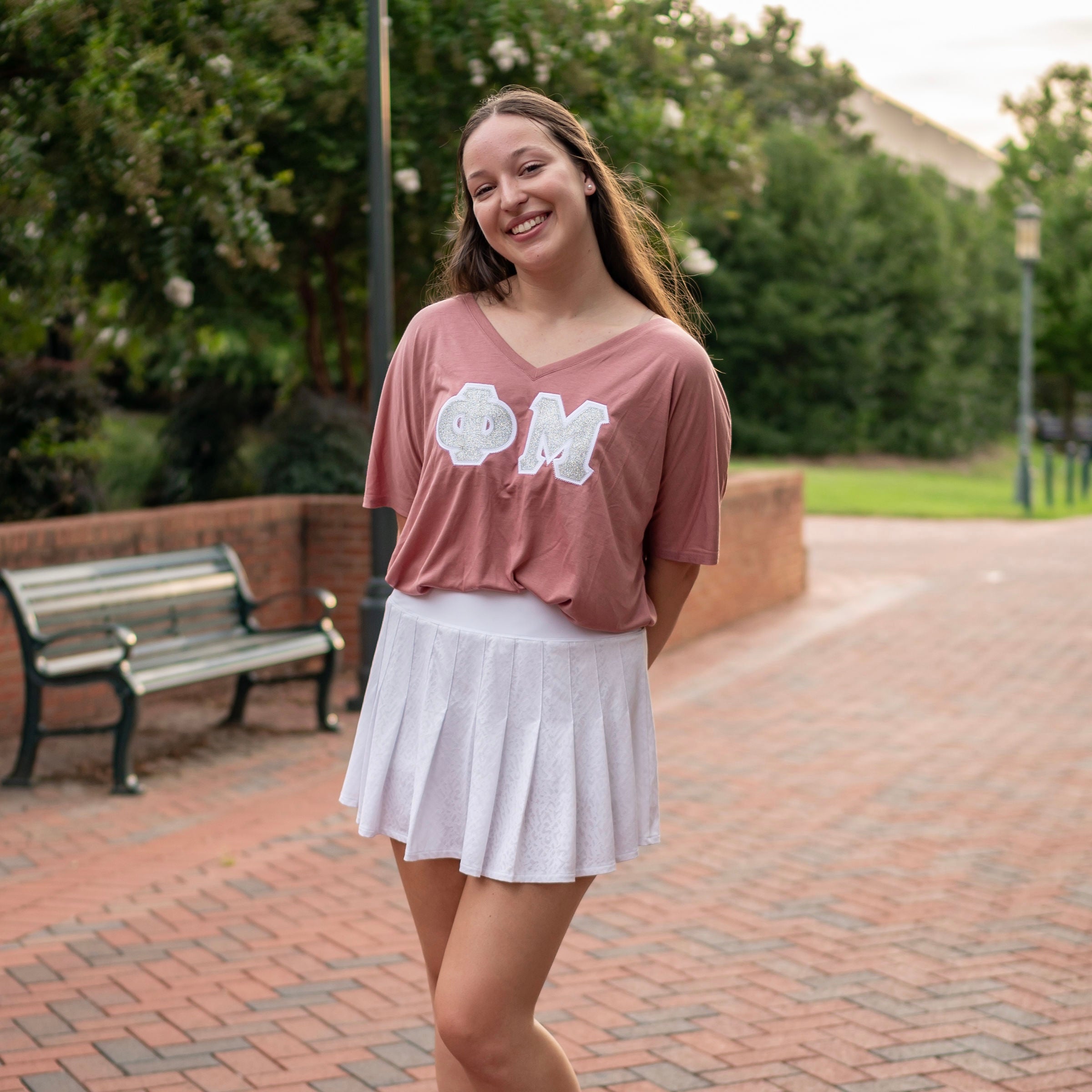 Glitter Greek Letter Shirt