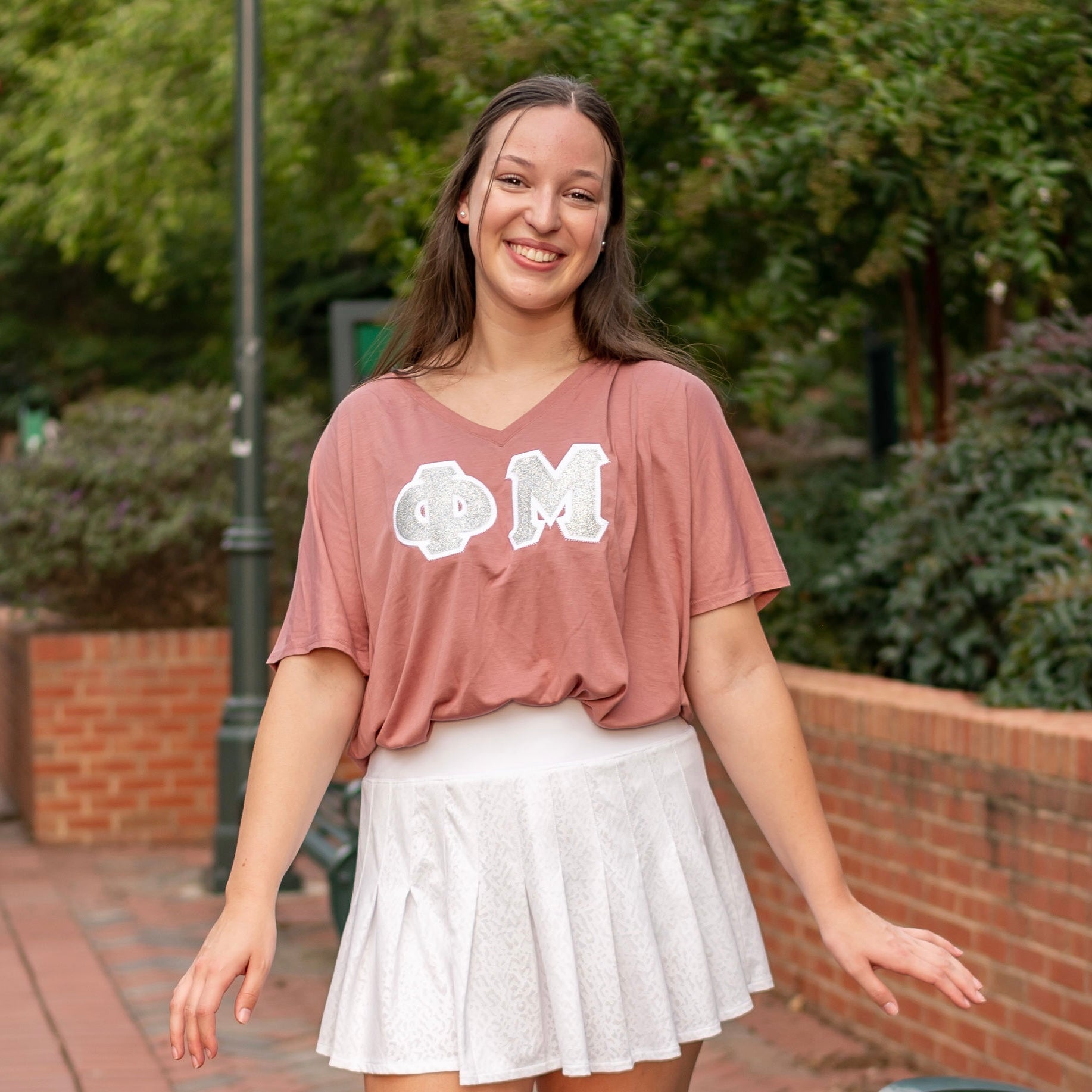 Glitter Greek Letter Shirt