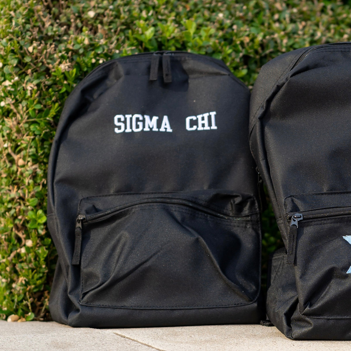 Courtside Greek Letter Fraternity Embroidered Backpack for College, Bid ...