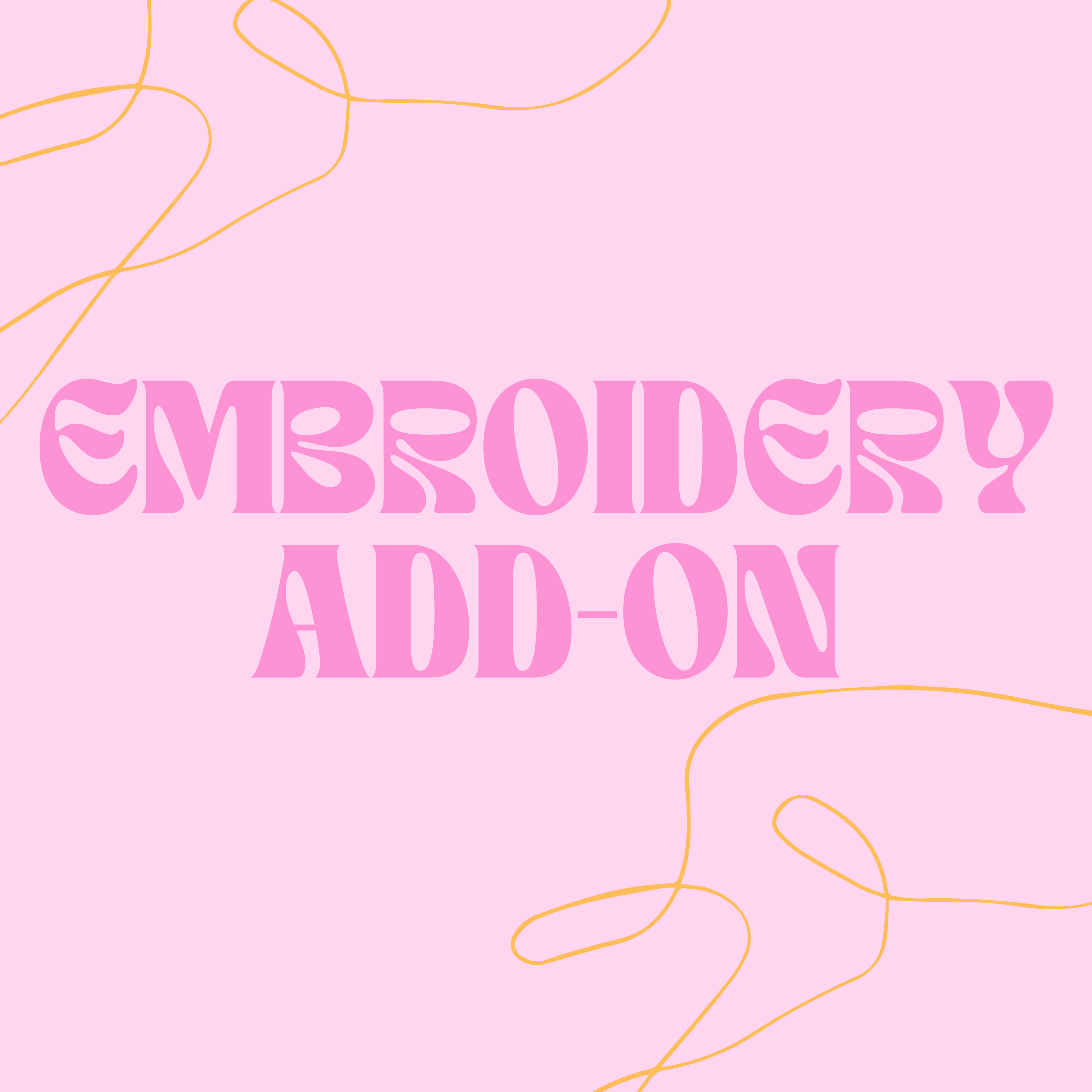 Embroidery Add-On