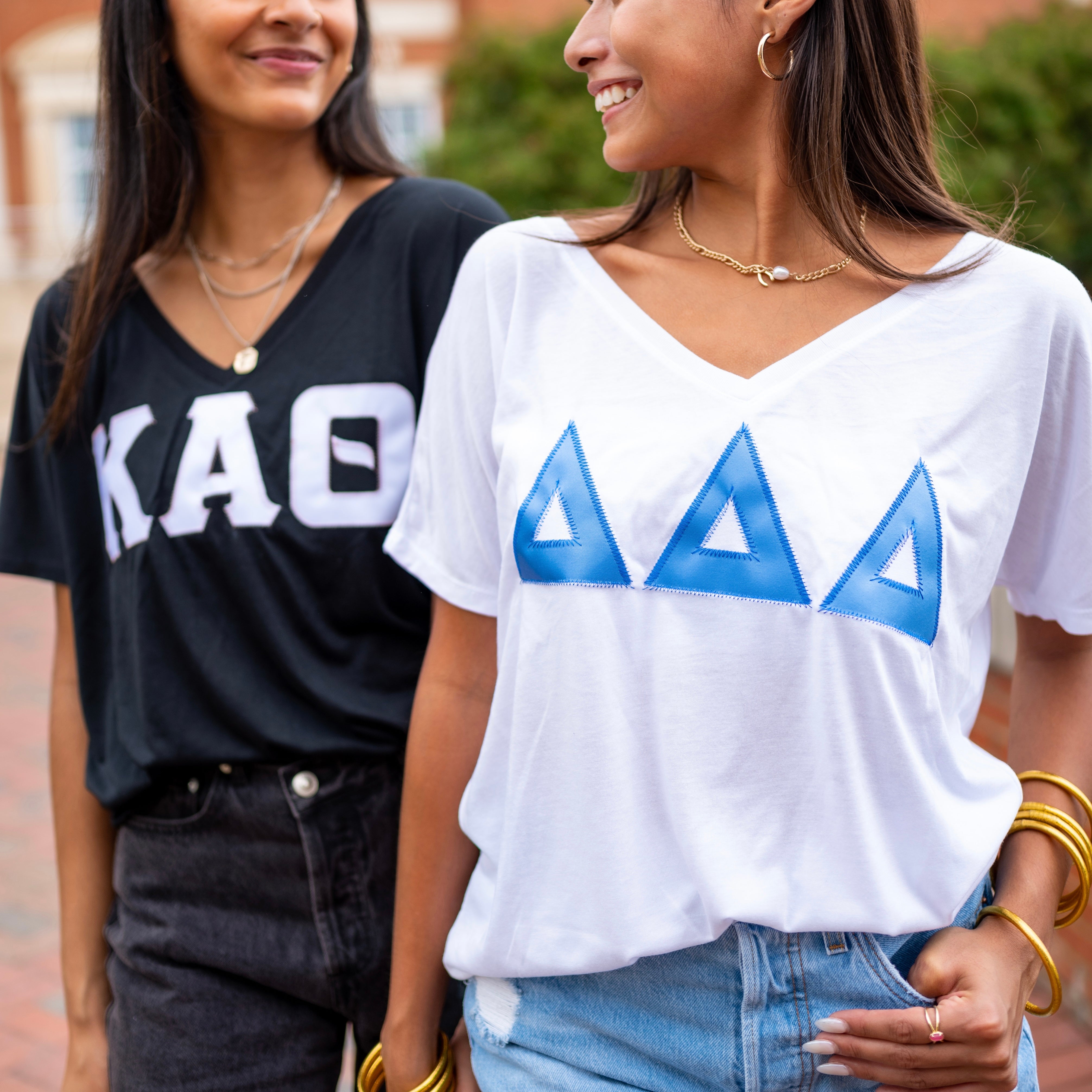 Custom Sorority Greek Letter Shirt