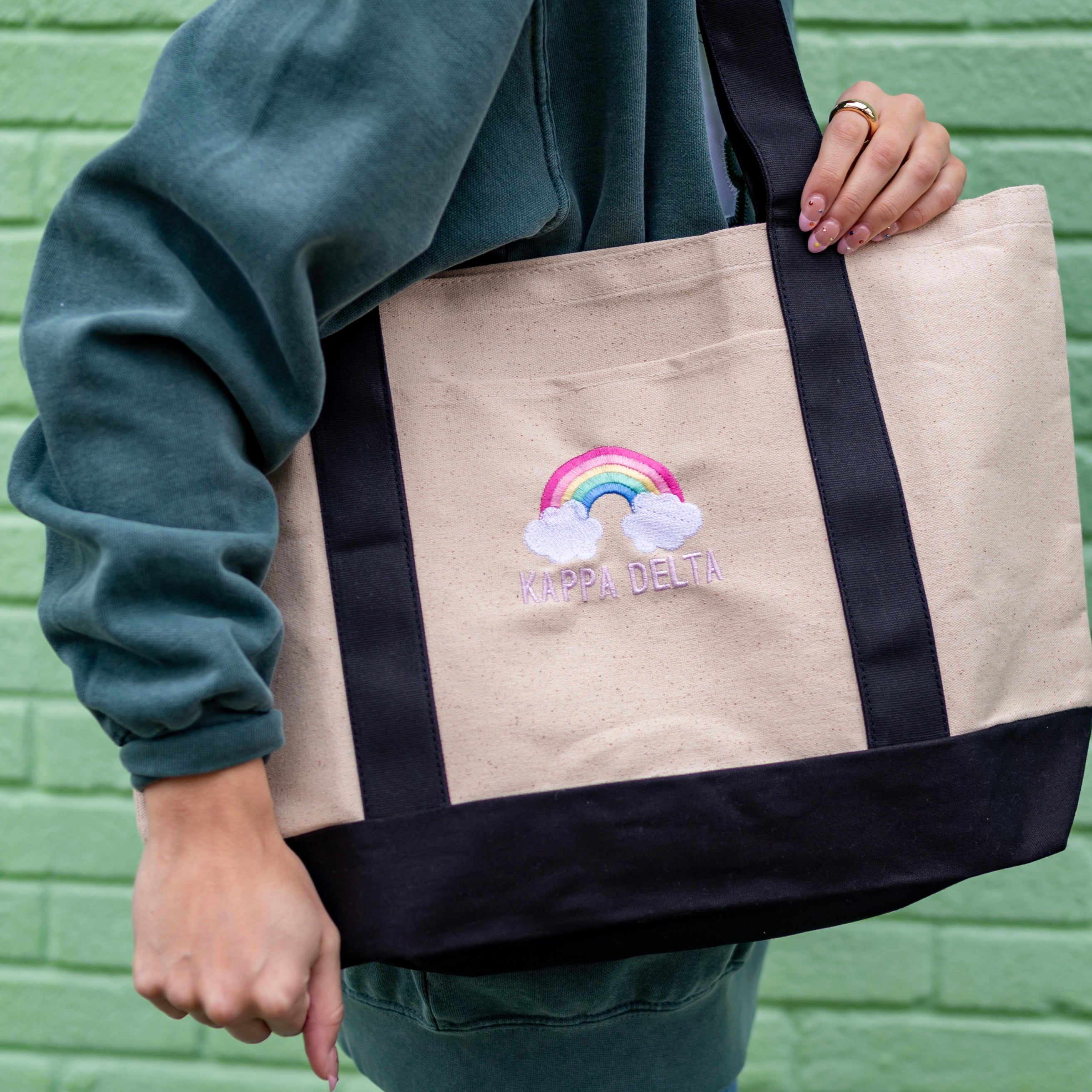 Over The Rainbow Canvas Tote Bag