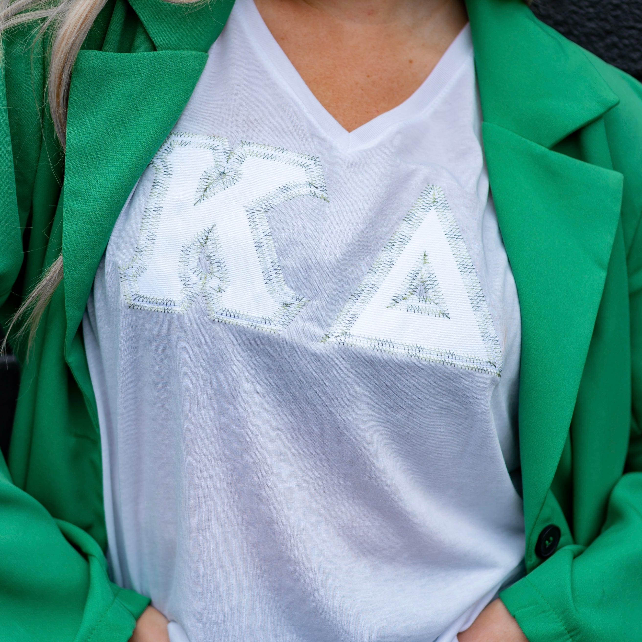 Shamrockin' Greek Letter Shirt