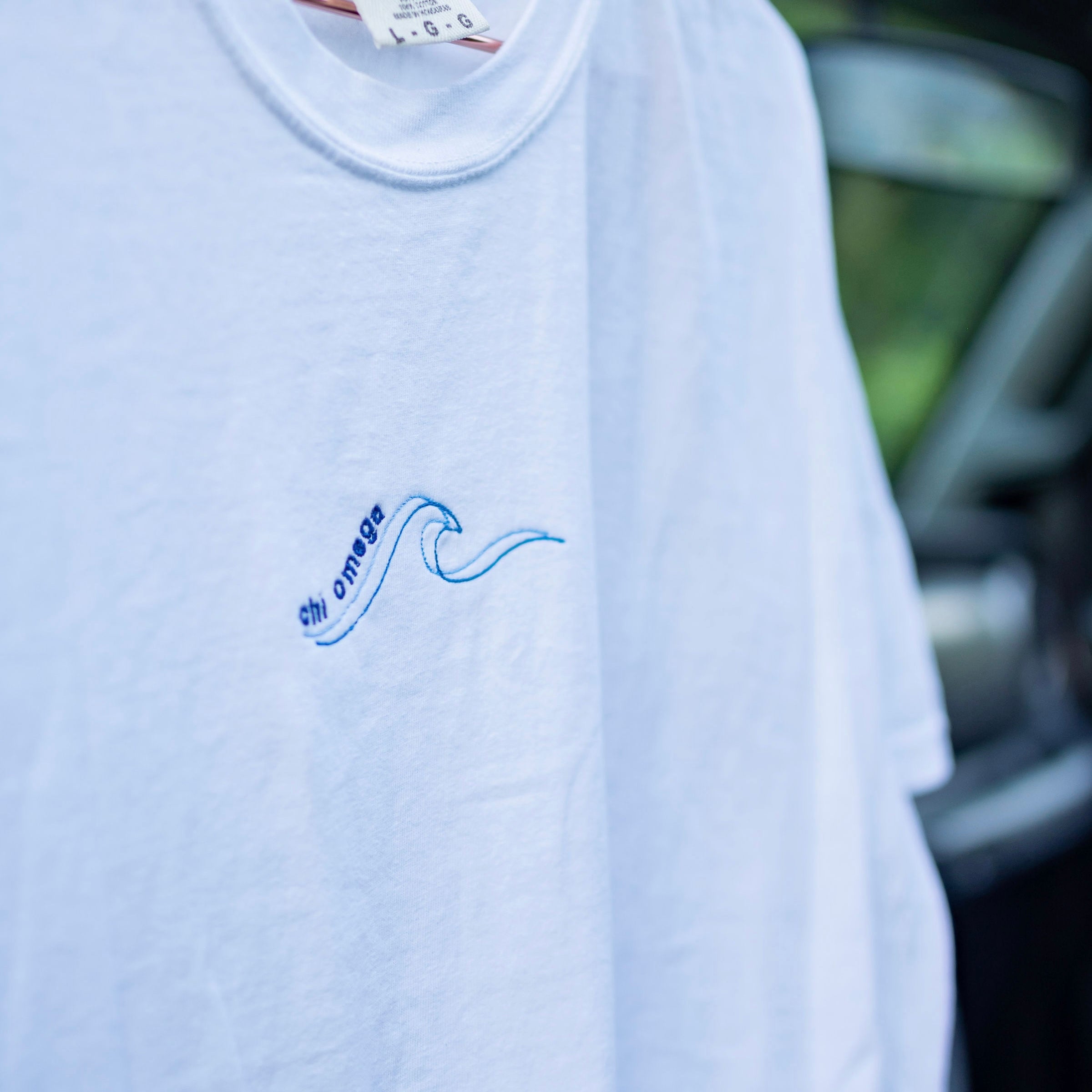 High Tide Embroidered Crewneck Shirt